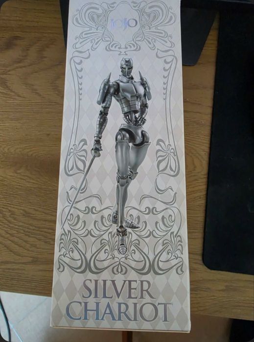 Silver Chariot Super Action Statue