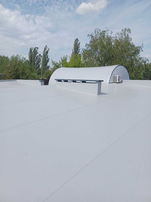 dachy płaskie membrana PVC  stropodach taras balkon  dach zielony