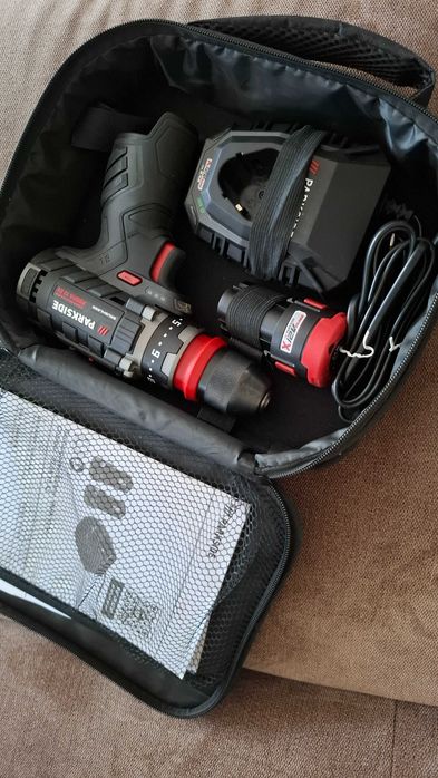 Wiertarka Parkside Performance PBSPA 12V, aku i ładowarka NOWA