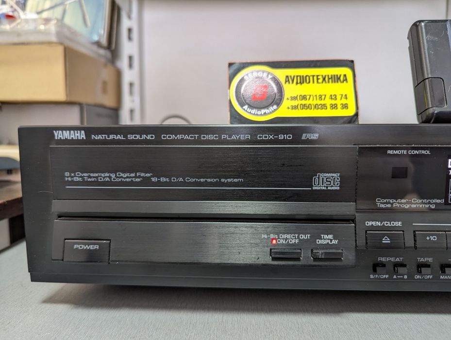 ТОП Yamaha CDX-910. CD Player ЦАП 2 x PCM56P-J. JAPAN: 9 500 грн