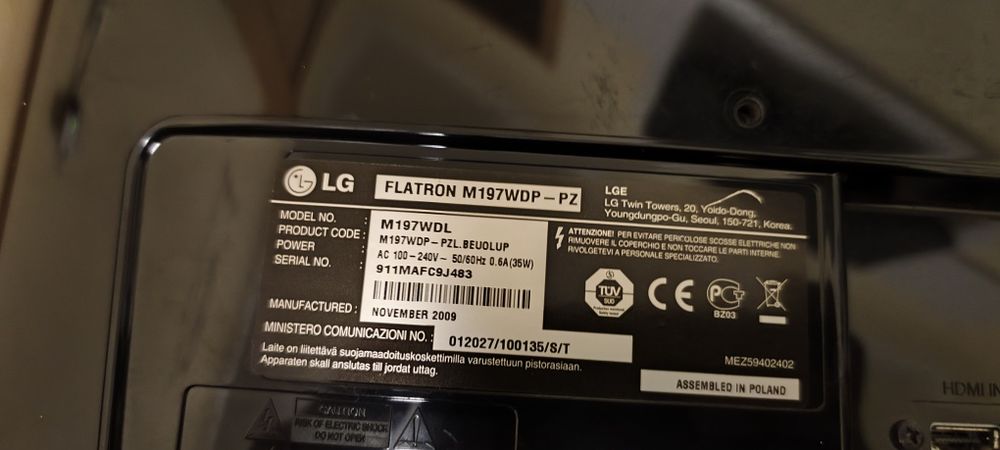 TV e monitor hd em bom estado