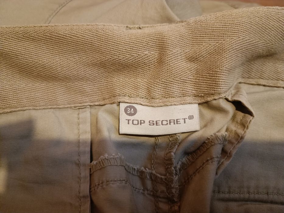 Super spodnie typu bojowki cargo z wieloma kieszeniami