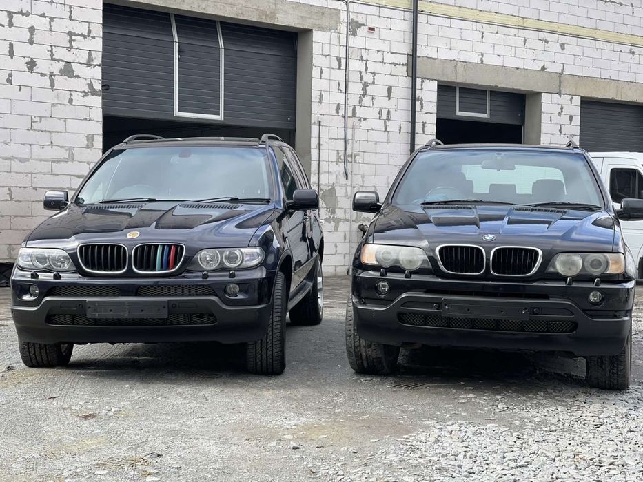 Ноздри капота BMW X5 E53 Решетки БМВ Х5 Е53 решітка радіатора Шрот