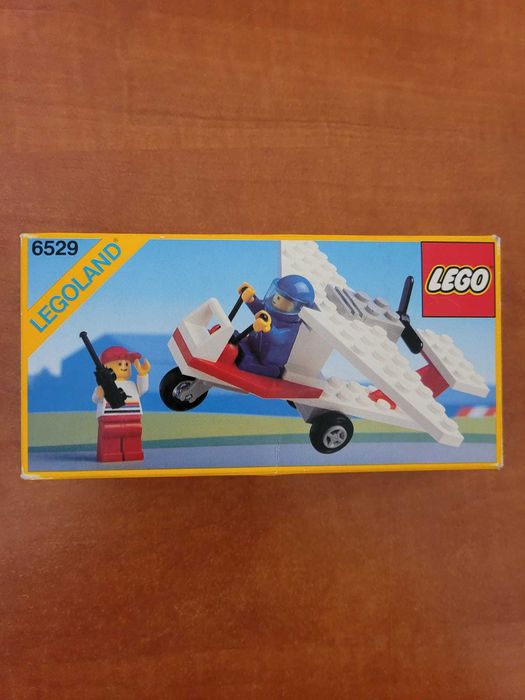 Lego 6529 Town Ultra Lite I - Mały jedno-osobowy samolot z 1990 r.