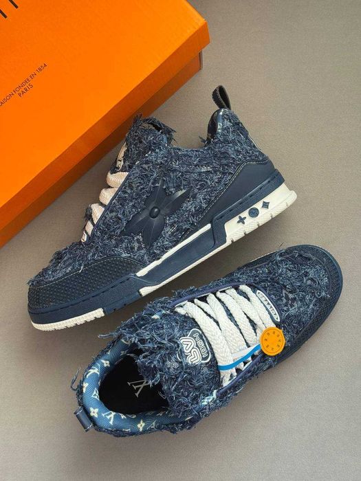 Кросівки Louis Vuitton Skate Monogram Flower / луї вітон скейт моно