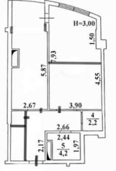 Під програми! 2 кімнатна квартира 65м² з ремонтом в ЖК Одіссей/Таїрова
