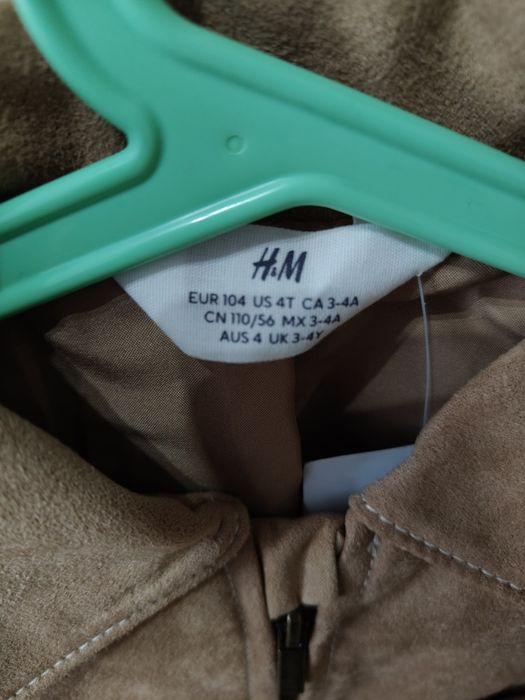 Kurtka zamszowa 104 H&M