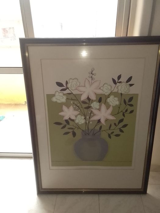 Quadro grande em bom estado