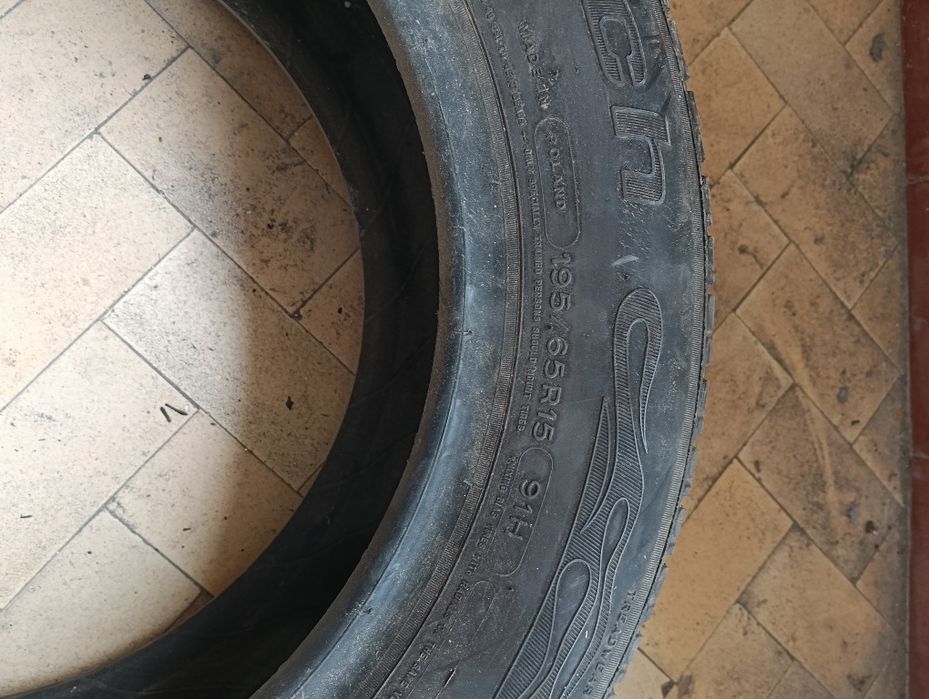 Pneu em muito bom estado