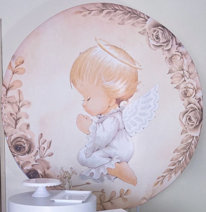 PAINEL DE FESTA REDONDO 1,50m