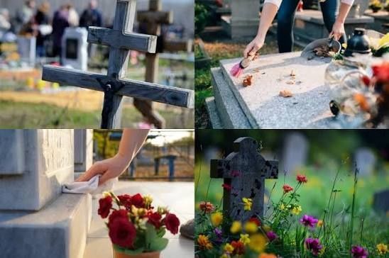 Уборка могил ремонт памятников