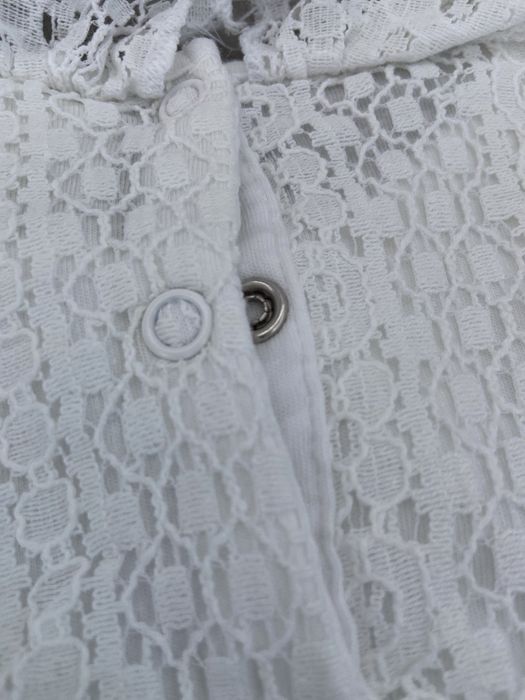 Sukienka koronka H&M rozmiar 92, kolor biały