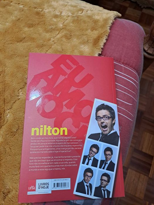 Livro "Eu Amo Você" de Nilton