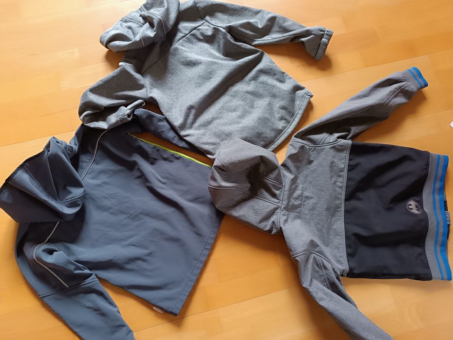 3x Softshell rozmiar 122/128, 128,134