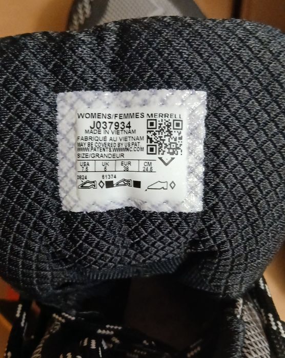 Жіночі туристичні черевики merrell rogue hiker mid gtx підошва vibram