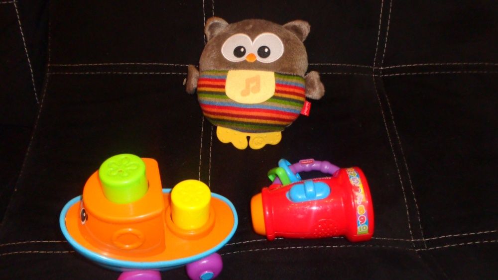 fisher price zestaw latarka statek