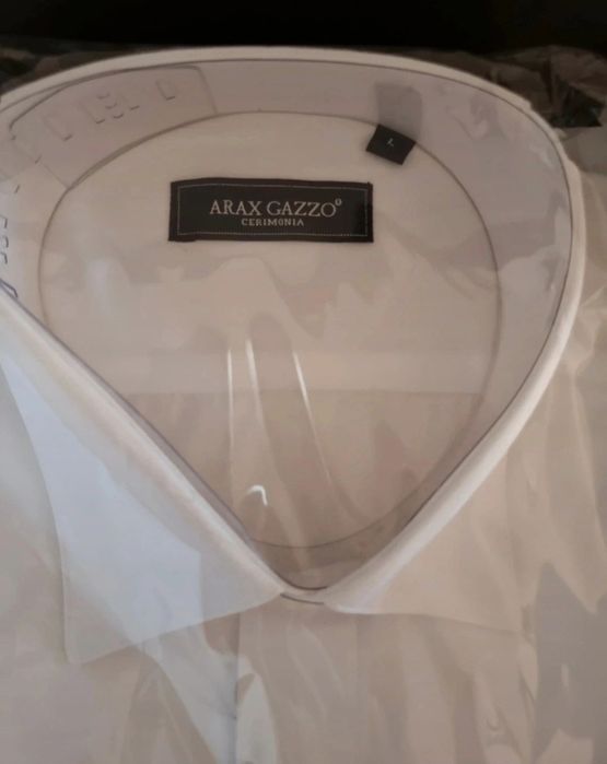 Camisa Cerimónia Branca - Arax Gazzo