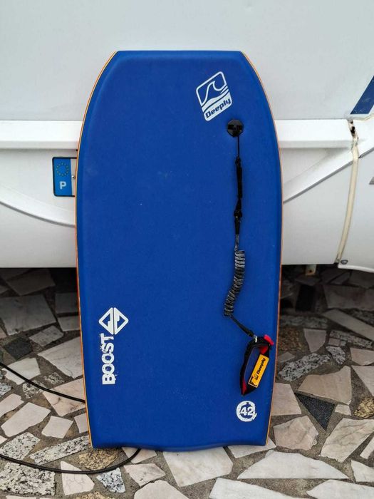 prancha de bodyboard Deeply boost de 42 polgadas com leash