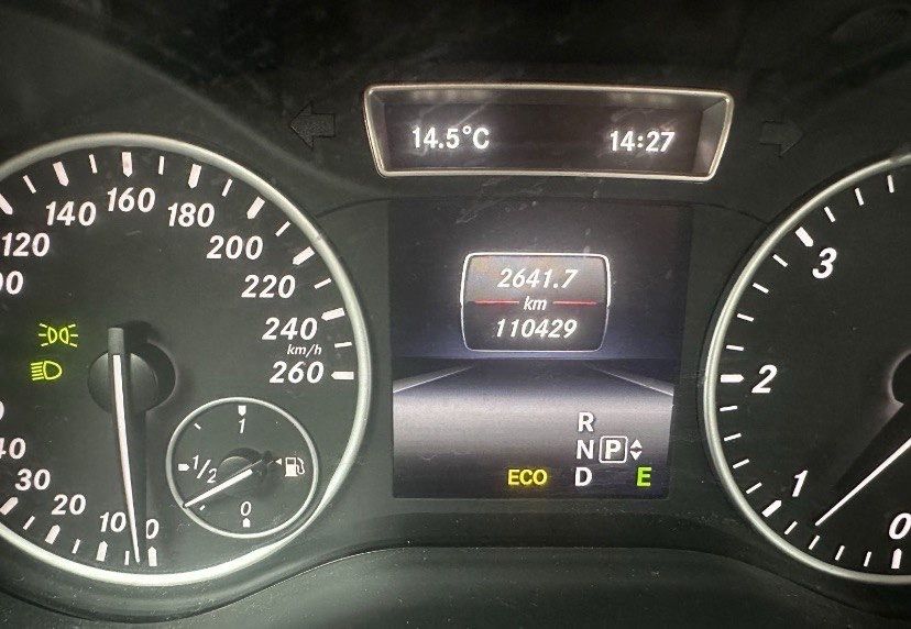 Mercedes-Benz 2014 B180 diesel 1.461 Automat Ideal