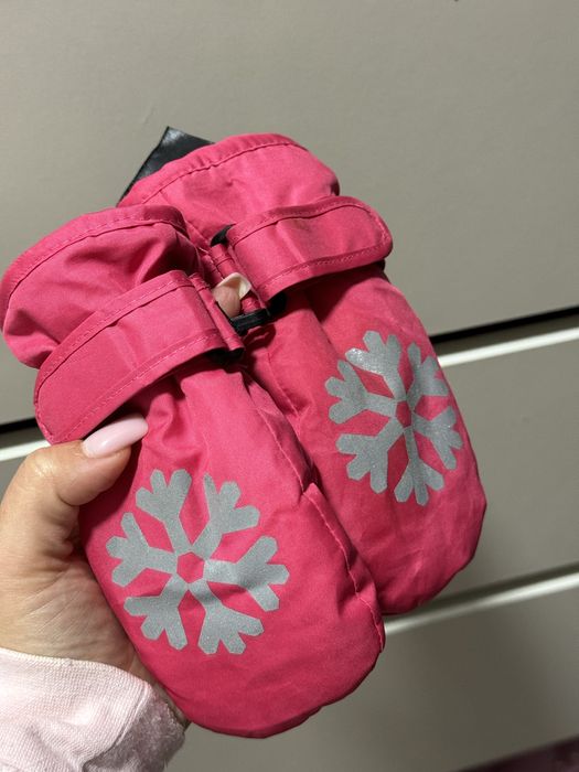 Варежки термо на дівчинку водонепроникні