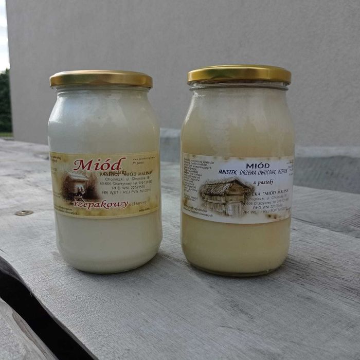 MIÓD z własnej pasieki...