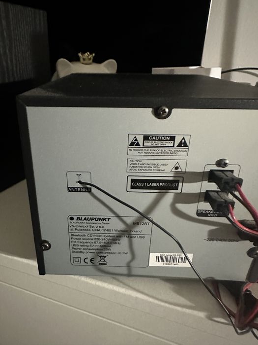 Mikrowieża BT blaupunkt MS12BT