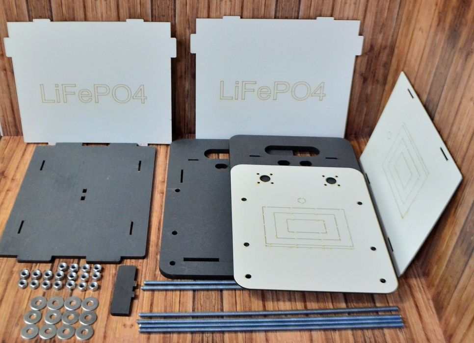 Бокс 4S LiFePO4 314А,280A,230А,130А105А ЕКОНОМ