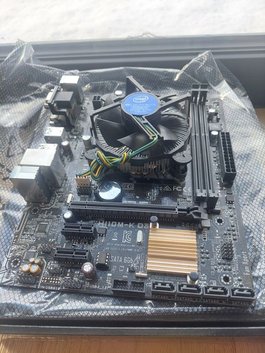 Płyta główna asus H110M-K + procesor intel core i5 6400
