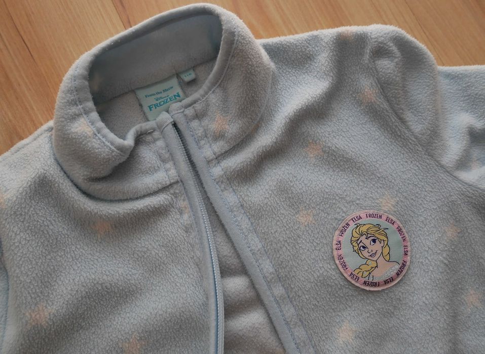 Bluza polarowa rozpinana 110/116 Frozen