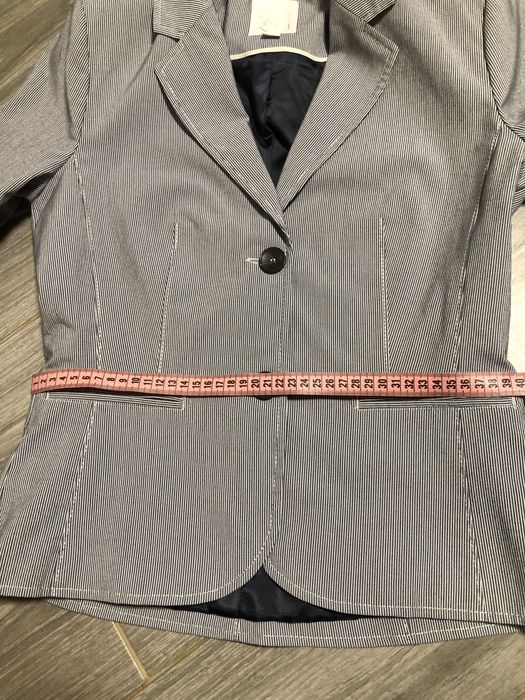 Пиджак S.Oliver в полоску с подкладкой как новый