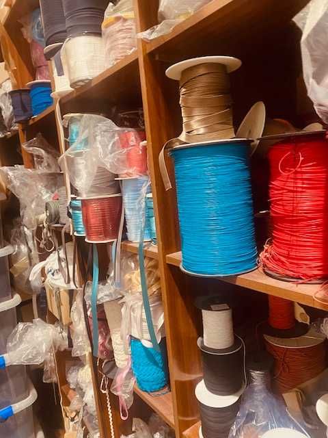 50,000 Cordões, Fitas e Elasticos - Stock