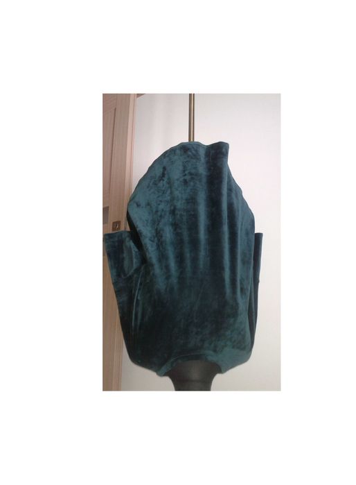 XXL 44/46 Sweter damski bluzka bluza duży rozmiar butelkowa zieleń