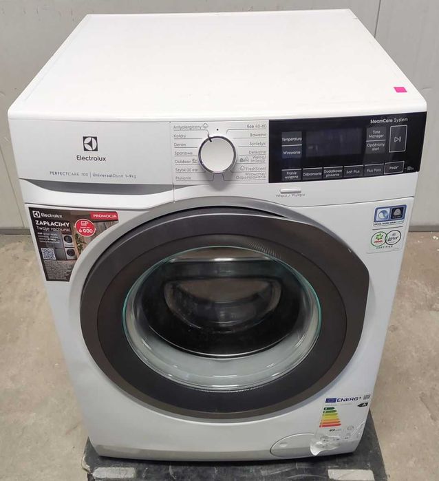 Pralka Electrolux EW7FN349PSP 9kg 1400obr Biała OUTLET 30JG53