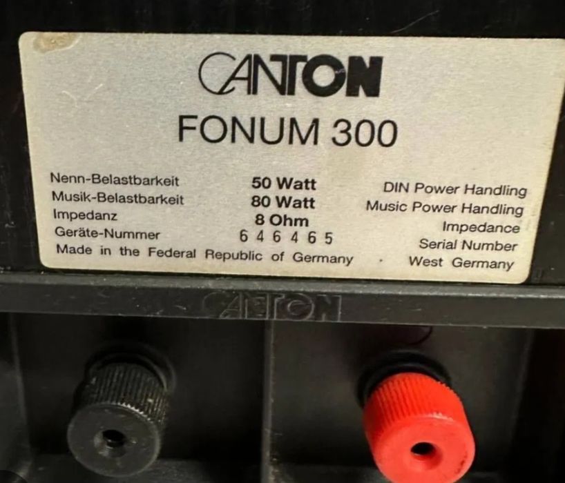 Hi-fi фильтра  CANTON  ct-220 CANTON  fonun 300
