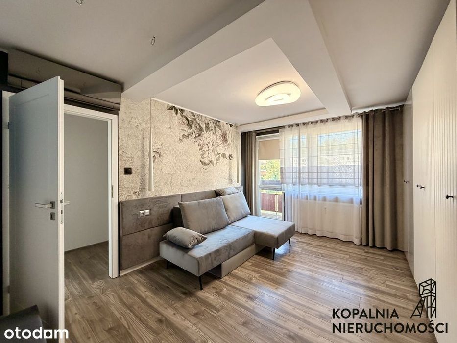 Kawalerka, Balkon, CO miejskie, Miejsce Postojowe.