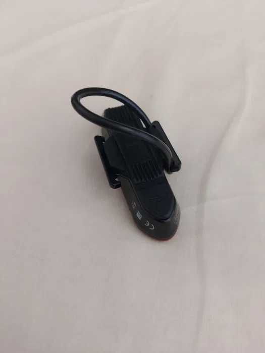Lampka tylna rowerowa jasne światło panel LED ładowany akumulator USB