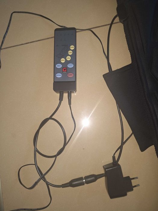 mata masujaca elektryczna nowa kolor czarny OKAZJA