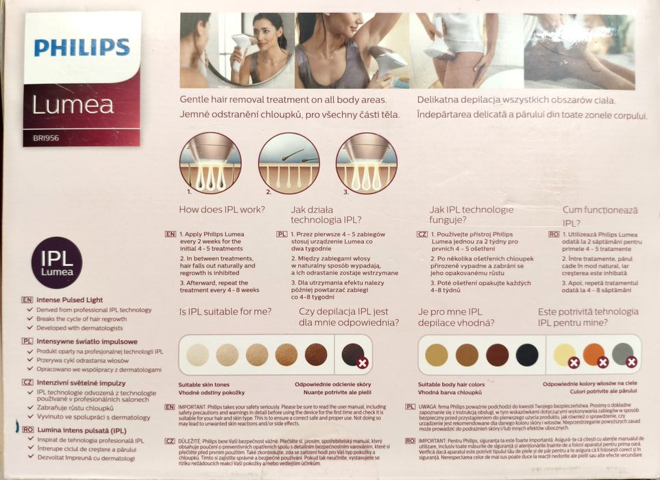 Depilator Philips Lumea BRI956