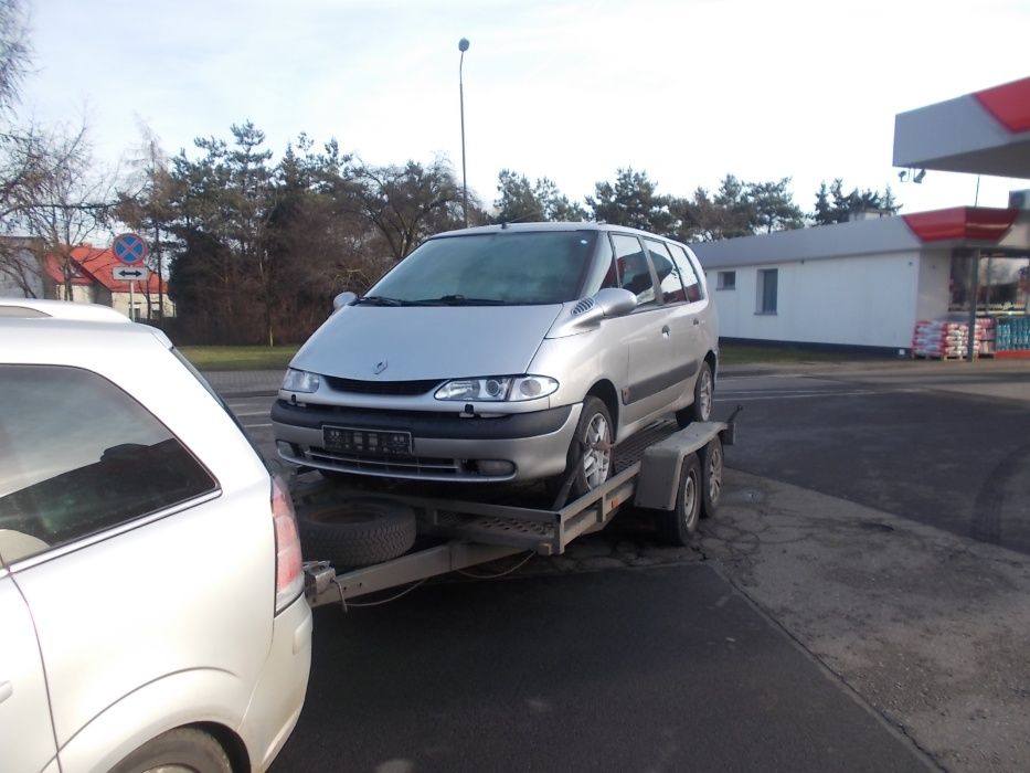 Renault Espace,2,0 DCI,przeznaczony na części,kolor srebrny,ksenony