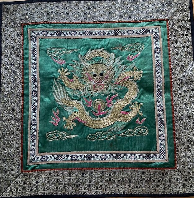 Bordados em seda chineses