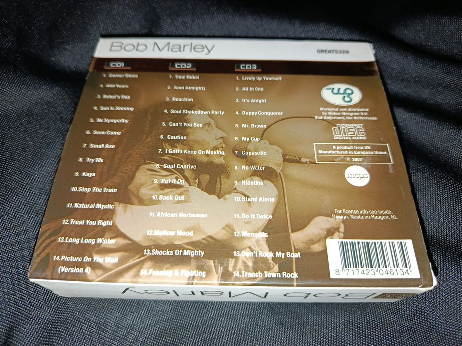 CD фірмові по(3 cd box)jazz,bues