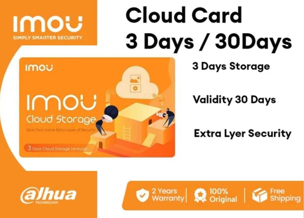 Облачное хранилище Imou Cloud Storage