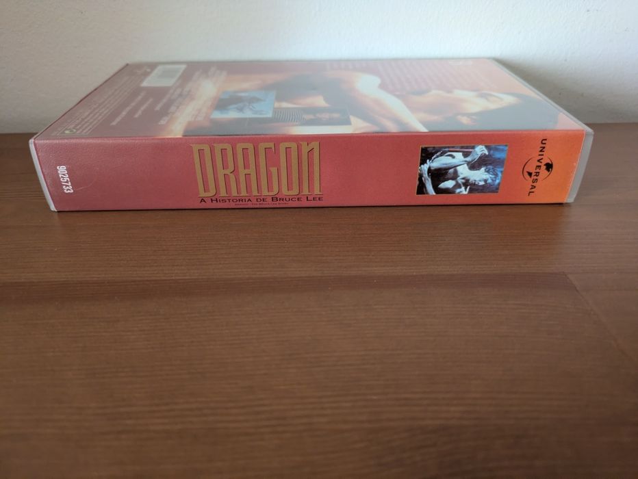 VHS " Dragon - A História de Bruce Lee  " 1993 (Opt. Estado)