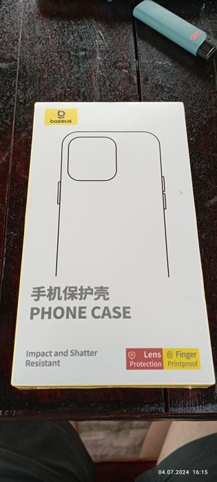 Силиконовый чехол IPhone 15