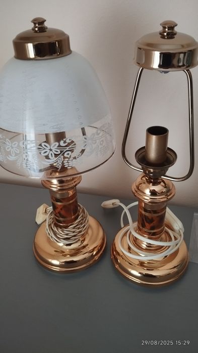 Conjunto de candeeiros de quarto