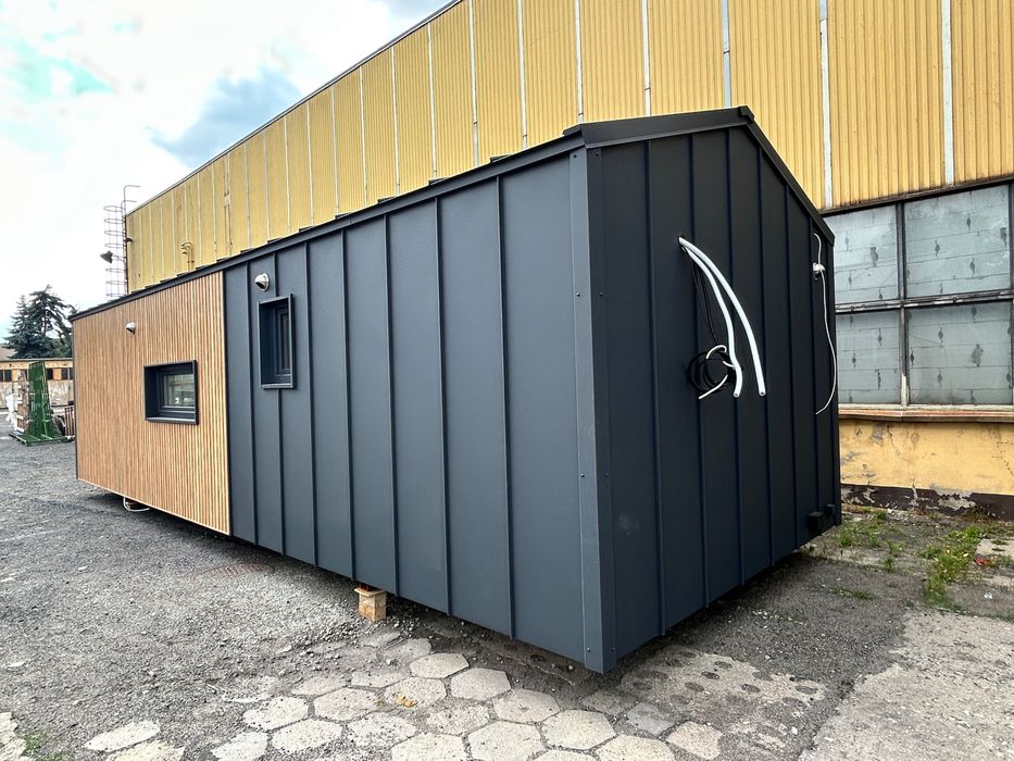 Dom modułowy 35m na dostępny od ręki - stalowy szkielet