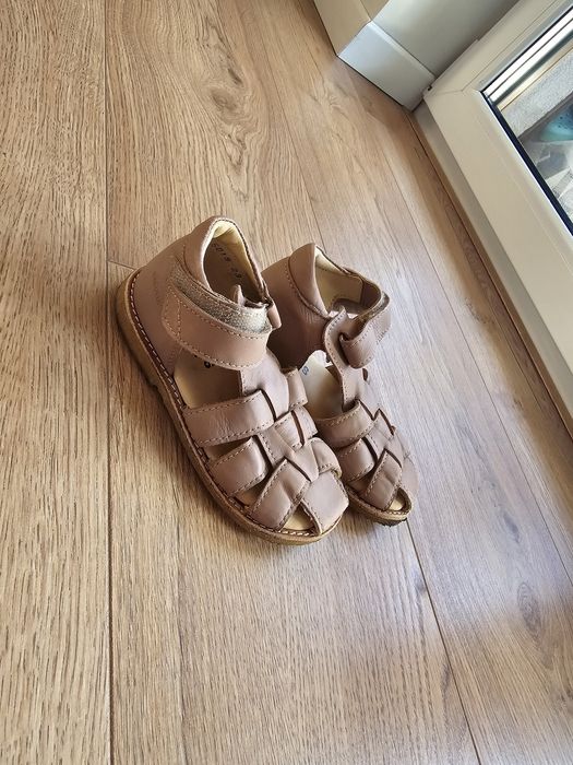 Sandałki angulus 23 24 skóra naturalna leather bundgaard bisgaard