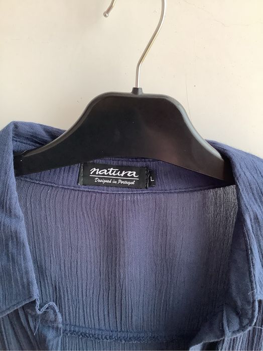 Vestido camisa Natura