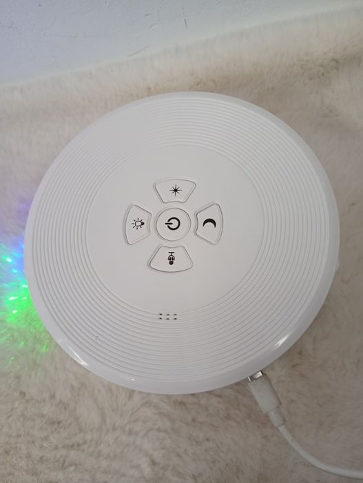 Projektor gwiazd, księżyc, gwieździste niebo