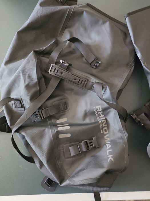 Alforjes Laterais Rhinowalk para Mota | Impermeáveis